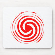 Spiralen spirals mauspad