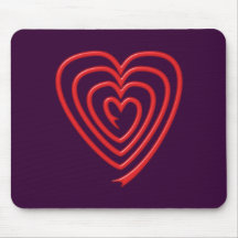 Spiralherz spiral heart mousepads