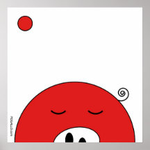 spiritual pig - pig in japan posterdruck