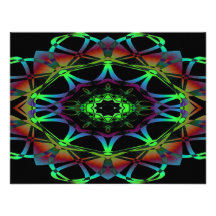 SpiroGraph Personalisierte Ankündigungskarte