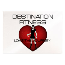 SPITZENbestimmungsort-Fitness Visitenkartenvorlagen