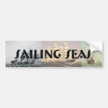 SPITZENsegeln-Meere Autosticker