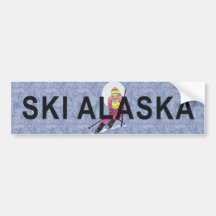 SPITZENski Alaska Auto Sticker