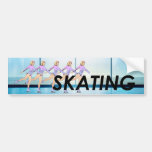 SPITZENzahl Skaten-Mädchen Autosticker