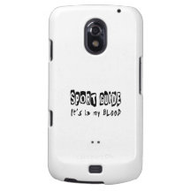 Sport-Führer ist es in meinem Blut Galaxy Nexus Hüllen