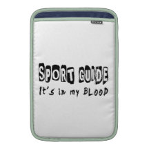 Sport-Führer ist es in meinem Blut Sleeve Fürs MacBook Air
