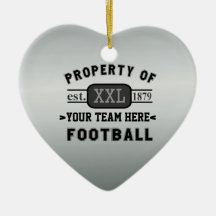 Sport-Fußball: Eigentum Ihres Teams besonders ange Ornament