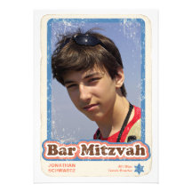 Sport-Stern-Bar Mitzvah Einladung