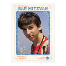 Sport-Stern-Bar Mitzvah Einladung