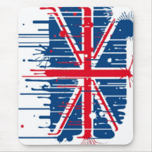 Spritzer-Gewerkschafts-Jack-Flagge Mousepads