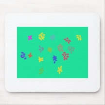 Spritzerfarbe Mousepads