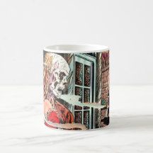 Spuk Comic-Buch Halloweens Tee Tasse