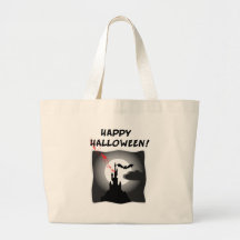 Spuk Haus Halloweens Einkaufstasche