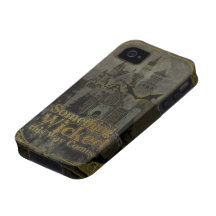 Spuk Schloss-Halloween iPhone 4 Case-Mate-Fall