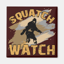 Squatch Uhr Magnete