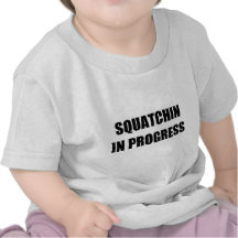 Squatchin laufend tshirt