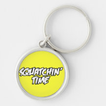 Squatchin Zeit Schlüsselbänder
