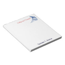Squiggly Lines_California Dreamin personalisiert Notizblöcke