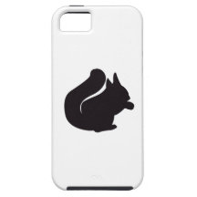 Squirrel Vintage Wood Engraving iPhone 5 Case