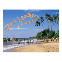 Sri Lanka Postkarte
