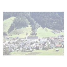 Srubairal Dorf, Neustift, Tirol, Österreich in Eur Einladungskarte