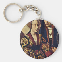 St. Eligius in seiner Goldschmied-Werkstatt (Detai Schlüsselanhänger