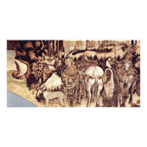 St George und die Prinzessin By Pisanello ( Bilderkarten