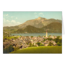 St. Gilgen I in Österreich Grußkarten