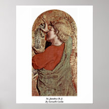 St. Jacobus D.J. Durch Crivelli Carlo Plakate