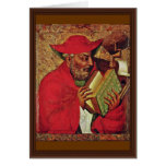 St Jerome, durch Meister Theoderich Von Prag (Best Karten