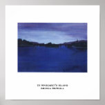 St Margaret Insel-Plakat