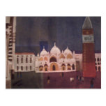 St. markiert quadratische Postkarte