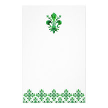 St Patrick glückliche Lilie Druckpapier