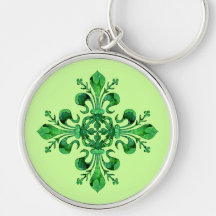 St Patrick glückliche Lilie Schlüsselband