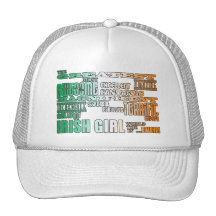 St Patrick Tag: Beststes irisches Mädchen in der W Baseball Kappe