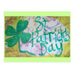 St Patrick Tag Postkarte