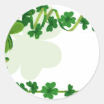 St Patrick Tageshochzeit Stickers