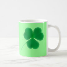 St Patrick Tagesirischer grüner Klee Tee Haferl