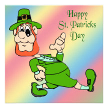 St Patrick Tageskobold-Party Einladung
