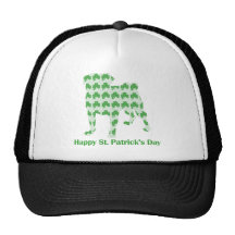St Patrick TagesMops Retrokultmütze