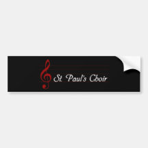 St Paul Chor Auto Aufkleber
