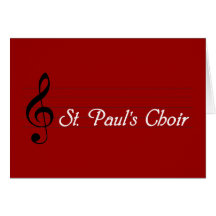 St Paul Chor Grußkarten