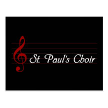 St Paul Chor Postkarte
