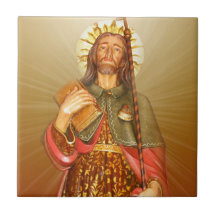 St. Rocco - San Rocco - Keramik-Fliese St. Roch