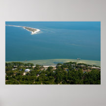 St- Teresa u. Alligatorpunkt, Florida Poster
