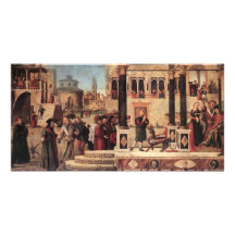 St. Tryphon von Phrygia gab die Tochter von Emper  Foto Karten