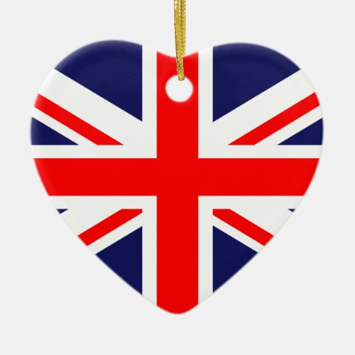 Staatsflagge Vereinigten Königreichs Großbritannie Weihnachtsbaum Ornamente