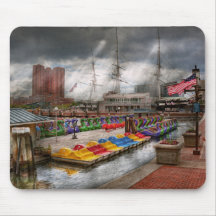 Stadt - Baltimore MD - modernes Maryland Mauspad