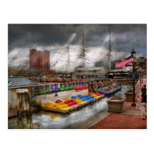 Stadt - Baltimore MD - modernes Maryland Postkarten