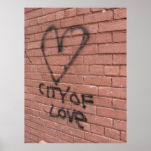 Stadt der Liebe Plakat